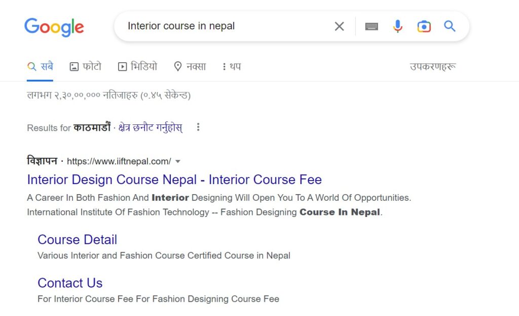 advertising in nepal